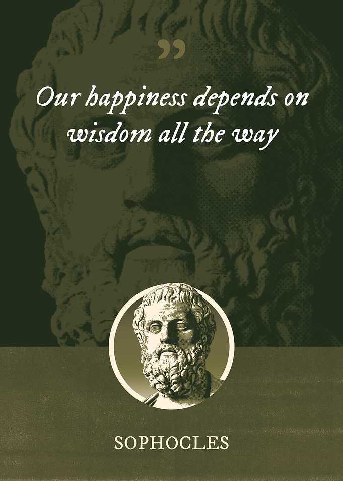 Our happiness depends on