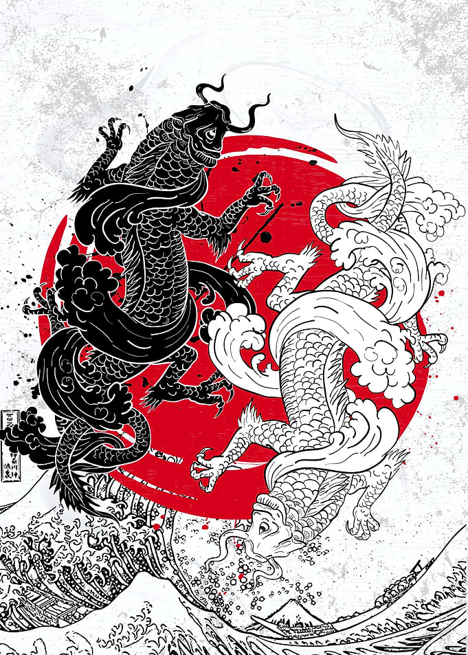 Koi Fish Yin Yang