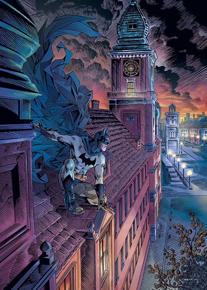 Batman The World Illustration Poland