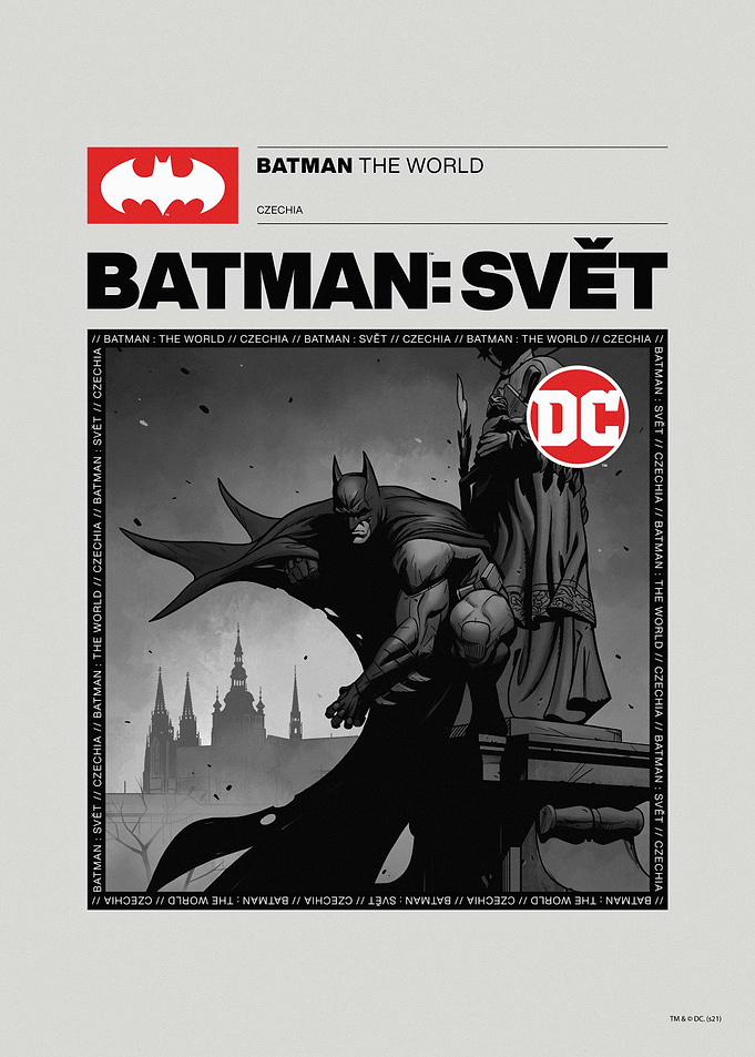 Batman The World BW Czech Republic