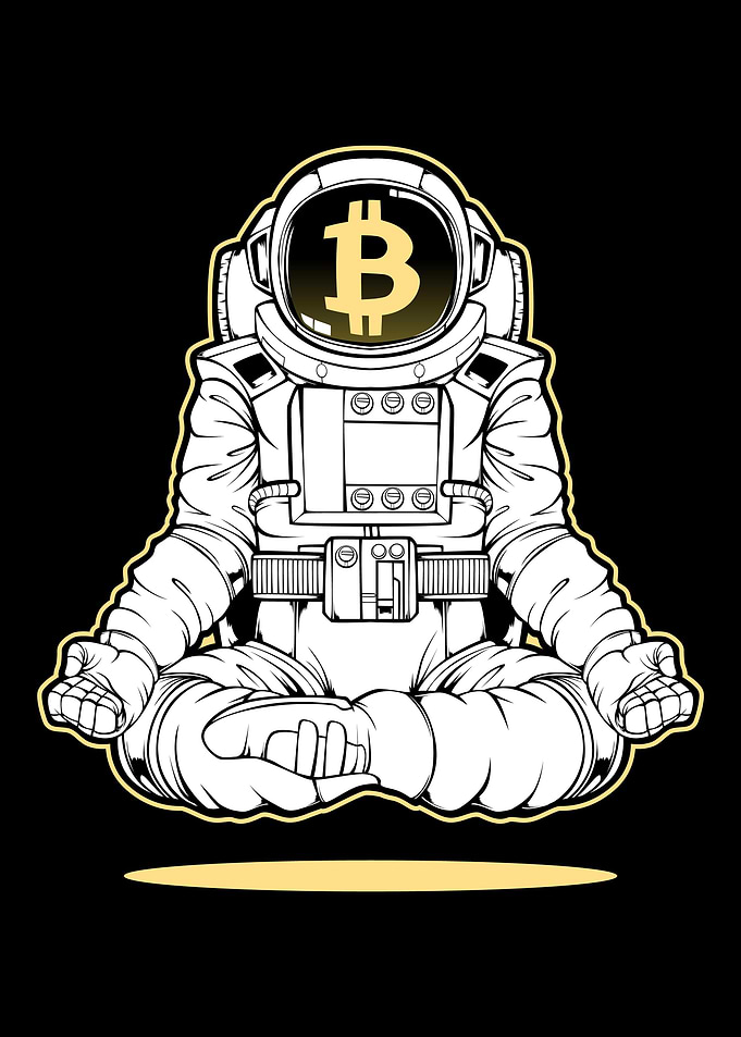 Bitcoin Meditation Yoga