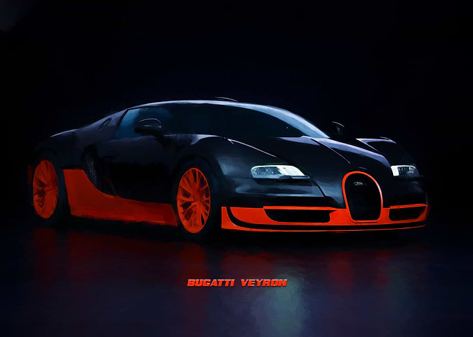Bugatti Veyron car sport