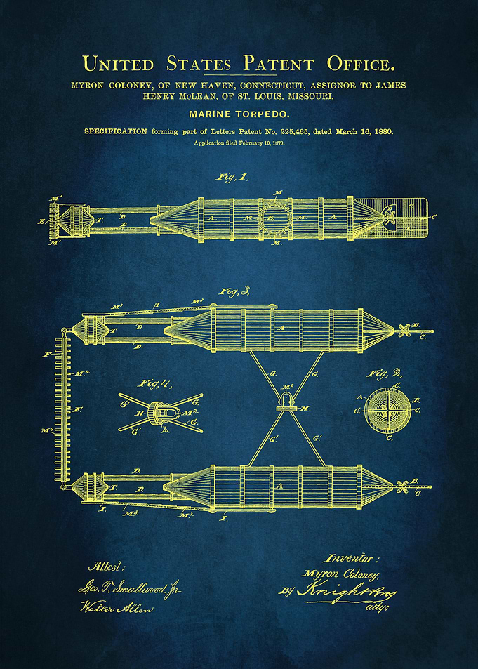 41 Marine Torpedo Patent