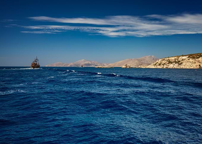 Seascape on a Greek Island
