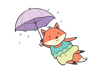 Fiona Fox Rainy Day
