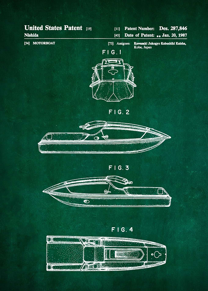 66 Kawasaki Jet Ski Paten