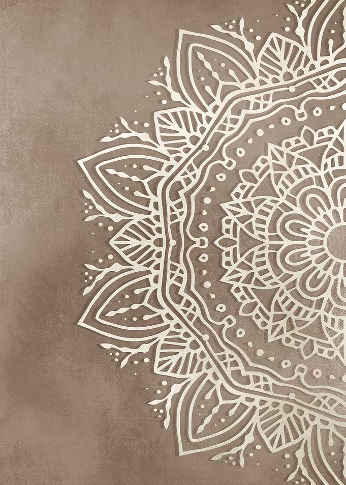Brown Mandala no 557