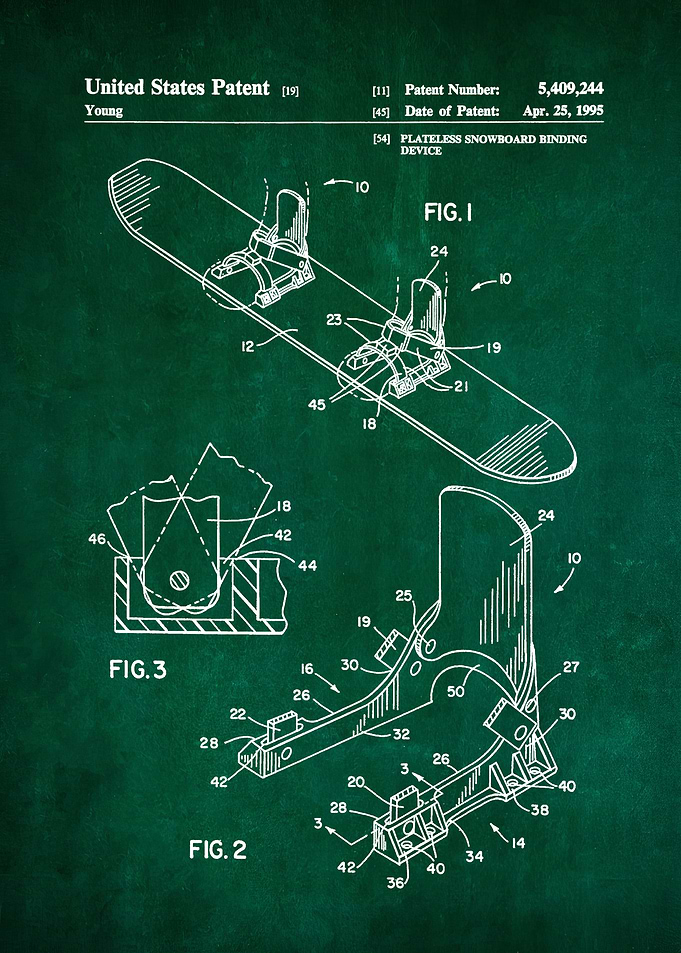 59 Snowboard Patent