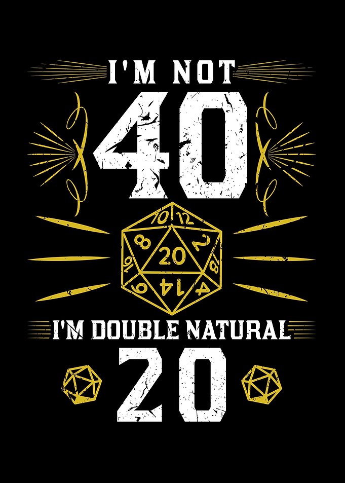 Natural 20 Dices Funny RPG
