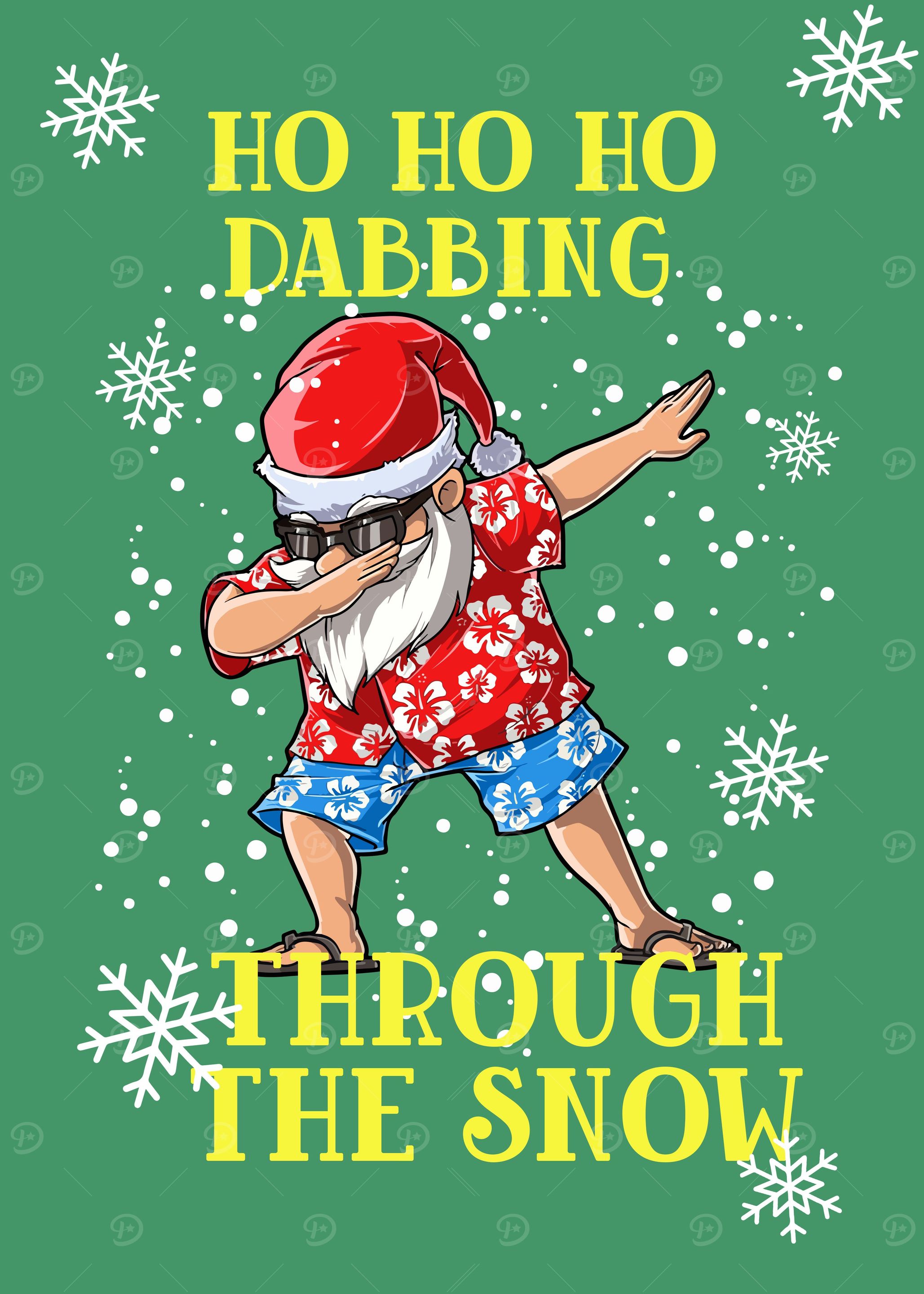 41 Santa dabbing 41