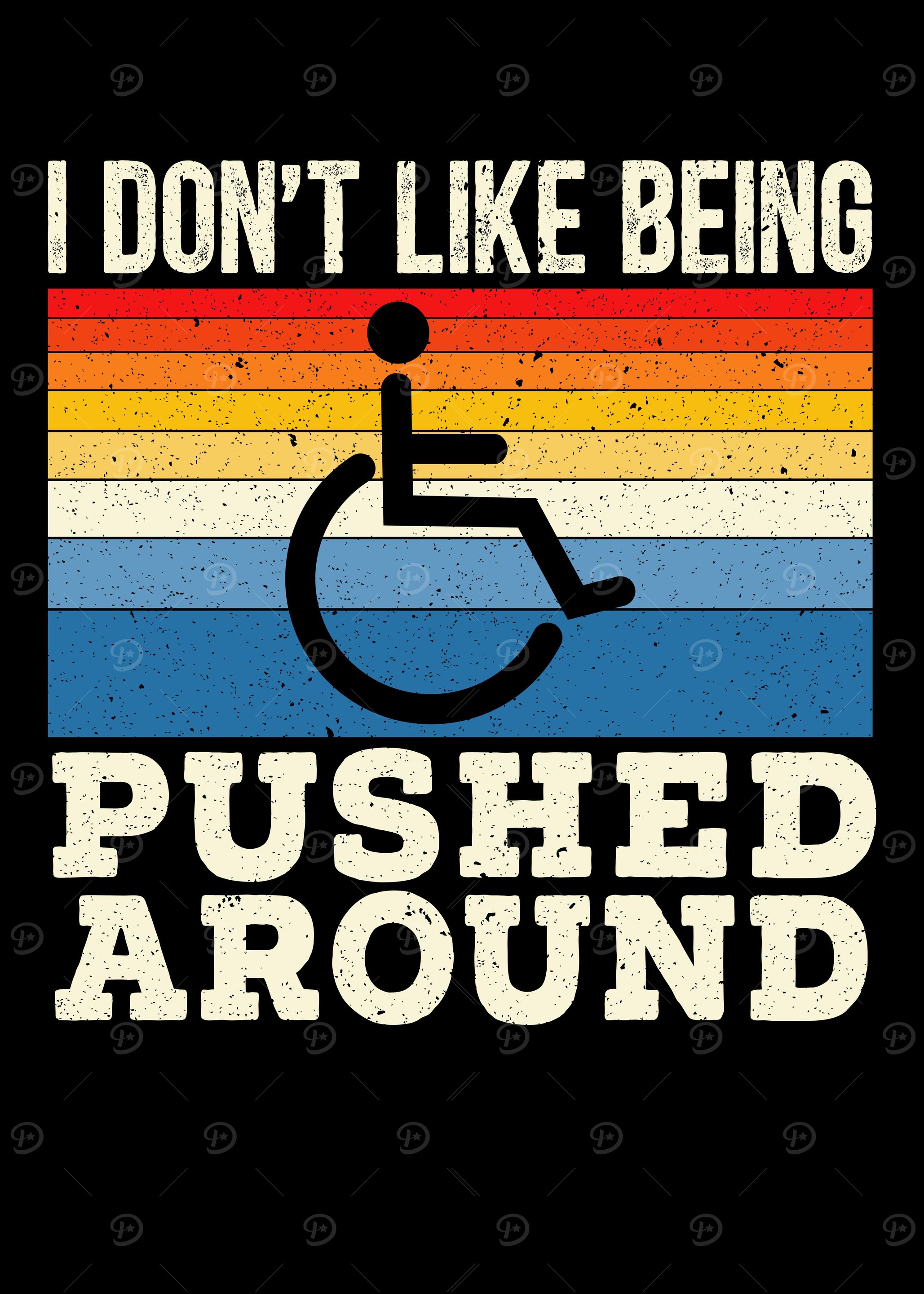 I Dont Like Being Pushed
