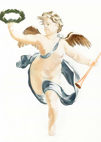 Putto by Johan Teyler
