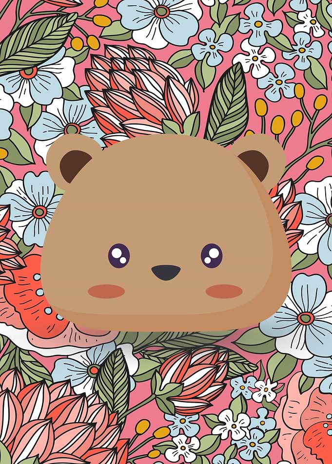 Cute Bear Illustration