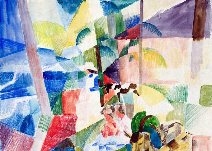 Antique Abstract Art