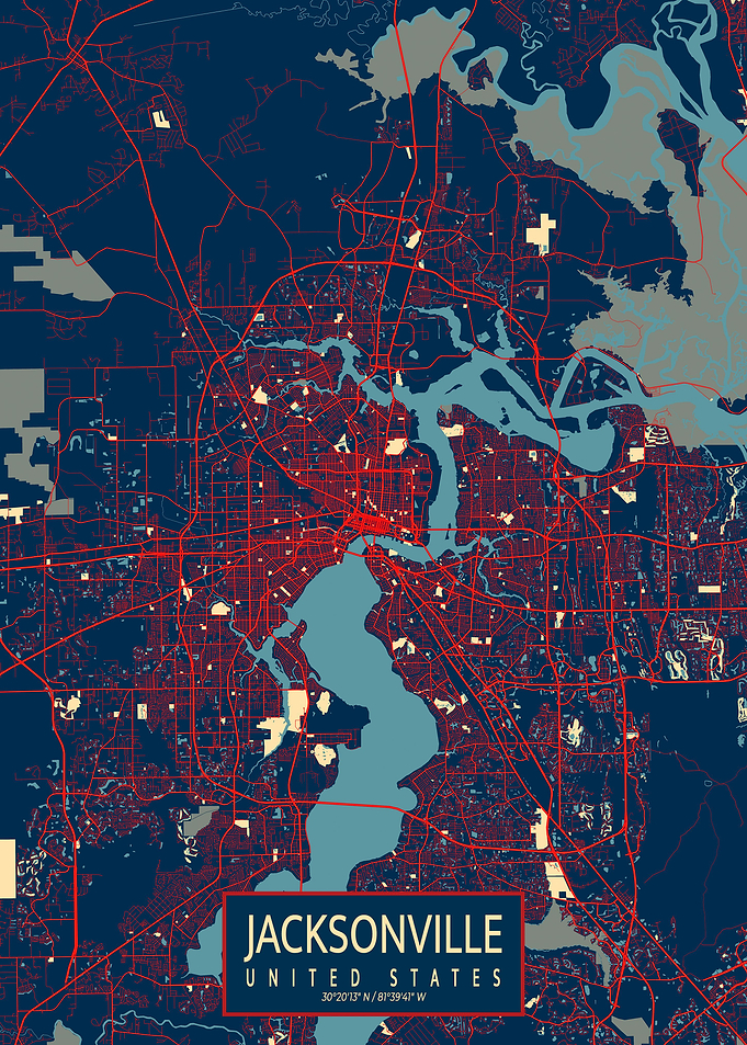 Jacksonville City Map Hope