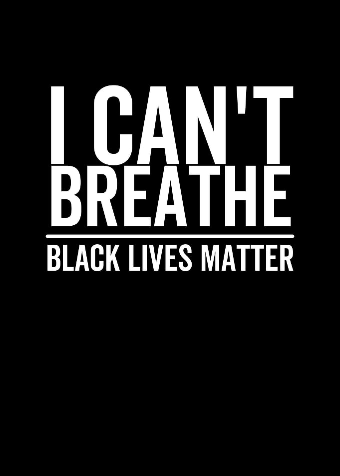 I Cant Breathe Black