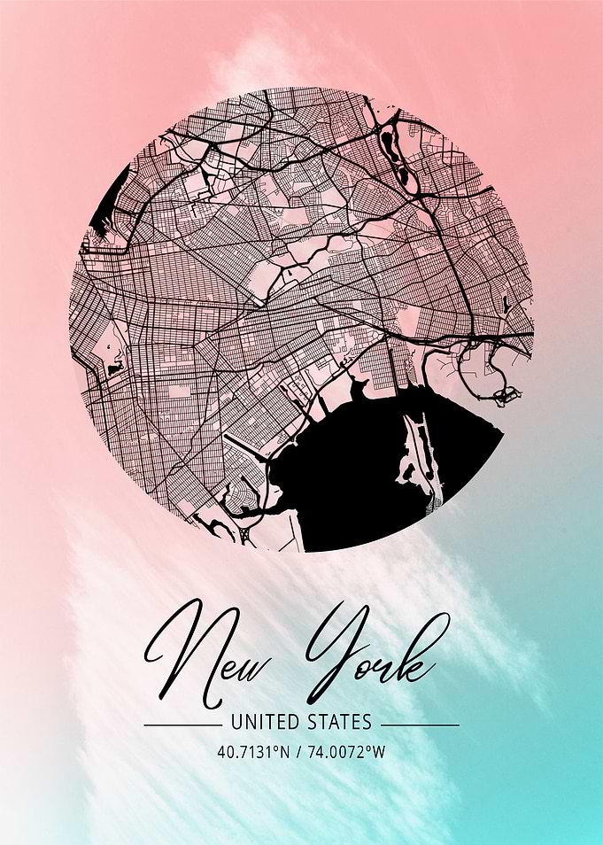 New York City Map USA