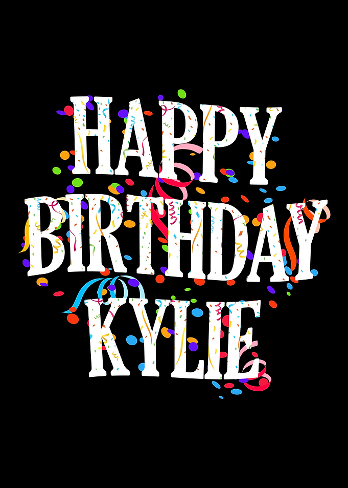 Happy Birthday Kylie