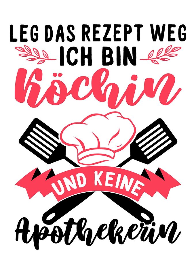 Witziger Hobbykoch Spruch