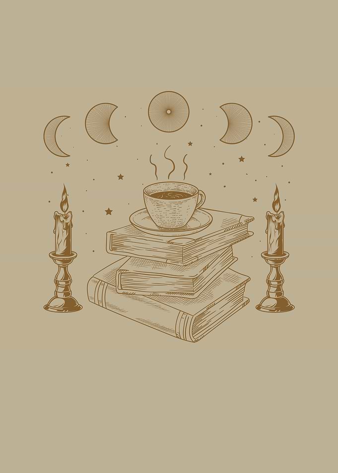 Dark Academia Coffee Books