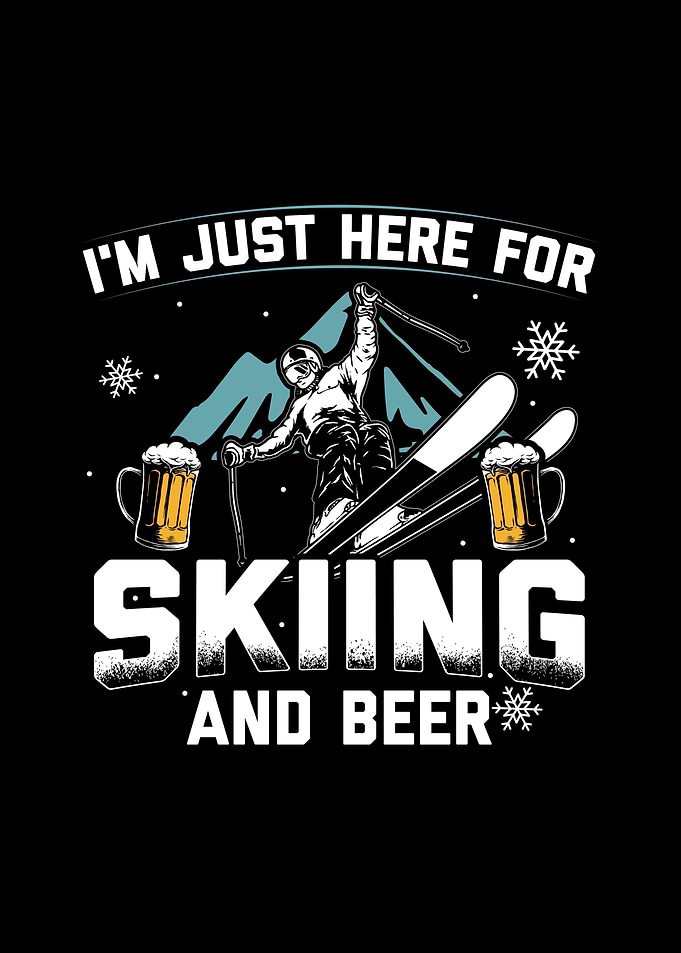 Skiing Beer Boozing Gifts
