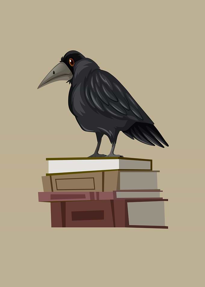 Dark Academia Crow Books