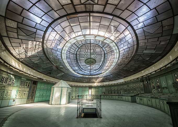 Art Deco Control Room