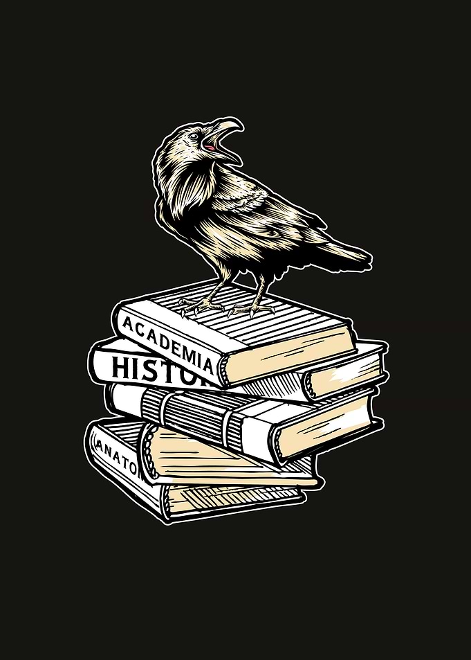 Dark Academia Crow Books