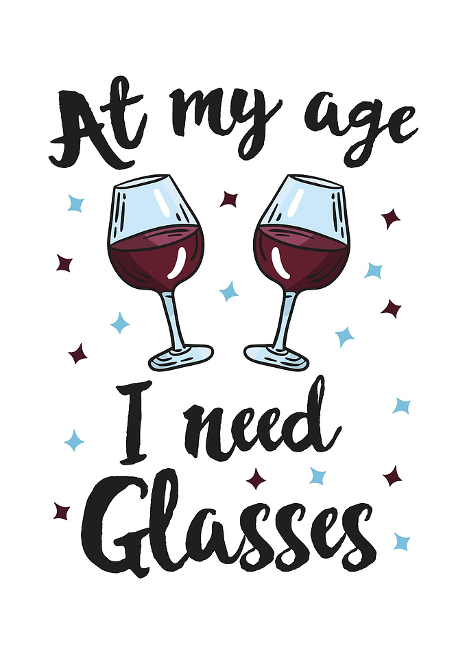 Funny Wine Birthday Gift