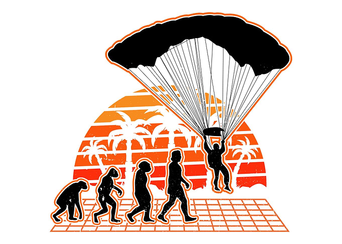 Parachutist Evolution