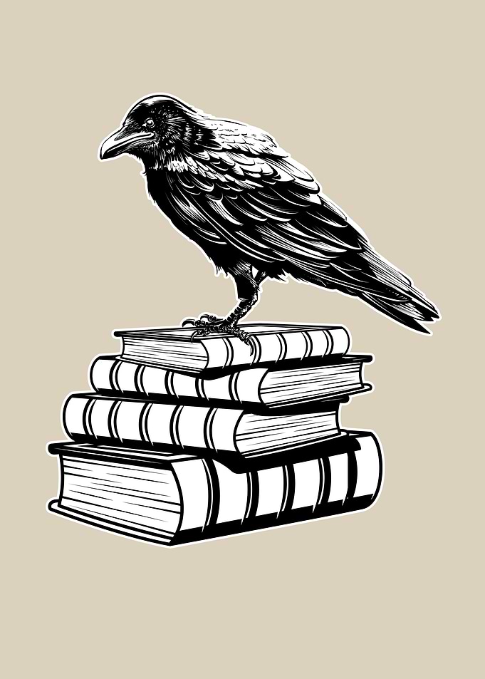 Dark Academia Crow Books