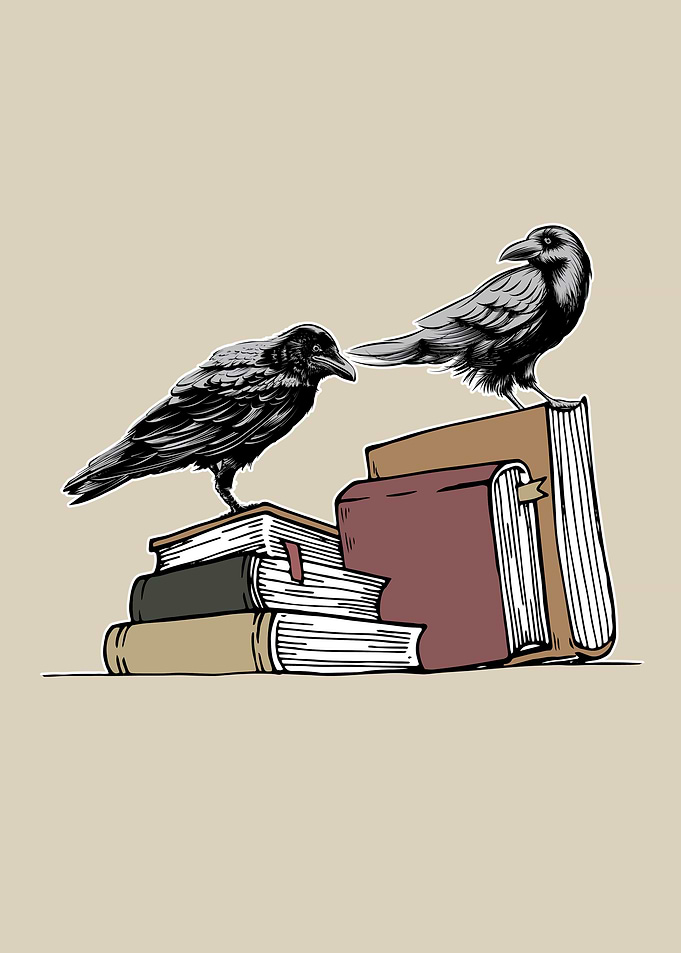 Dark Academia Crow Books