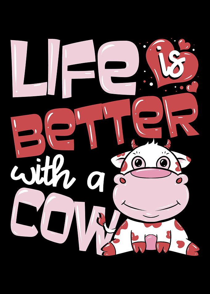 Cow Farm Farming Dairy