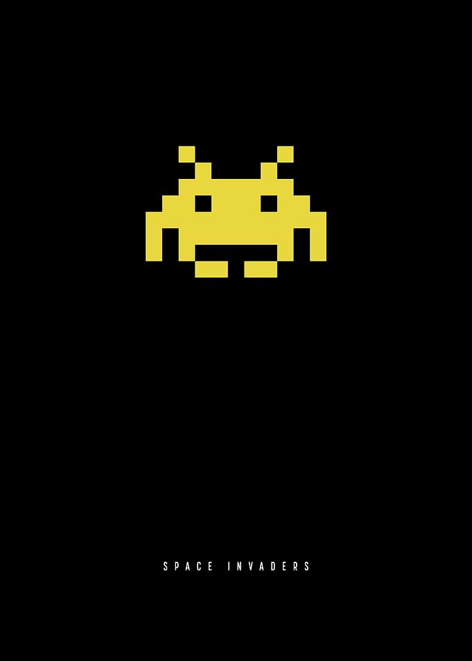 Minimalist Space Invaders