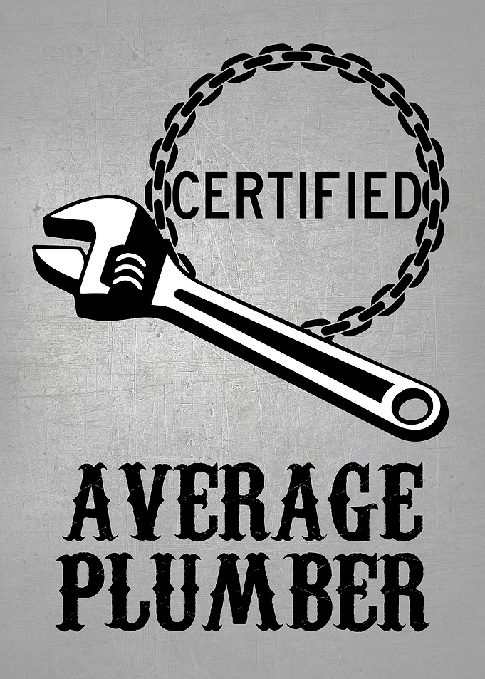 CERTIFIED PLUMBER METAL