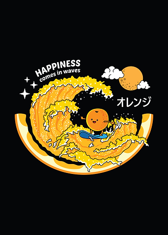 Orange Wave