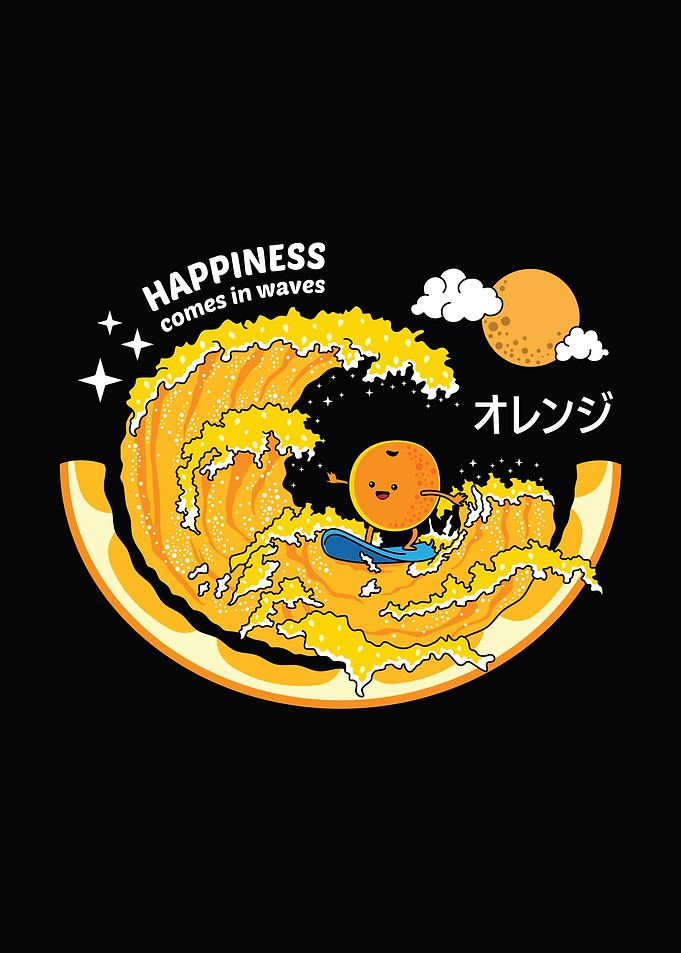 Orange Wave