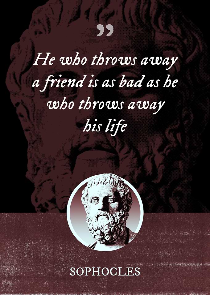 He who throws away a