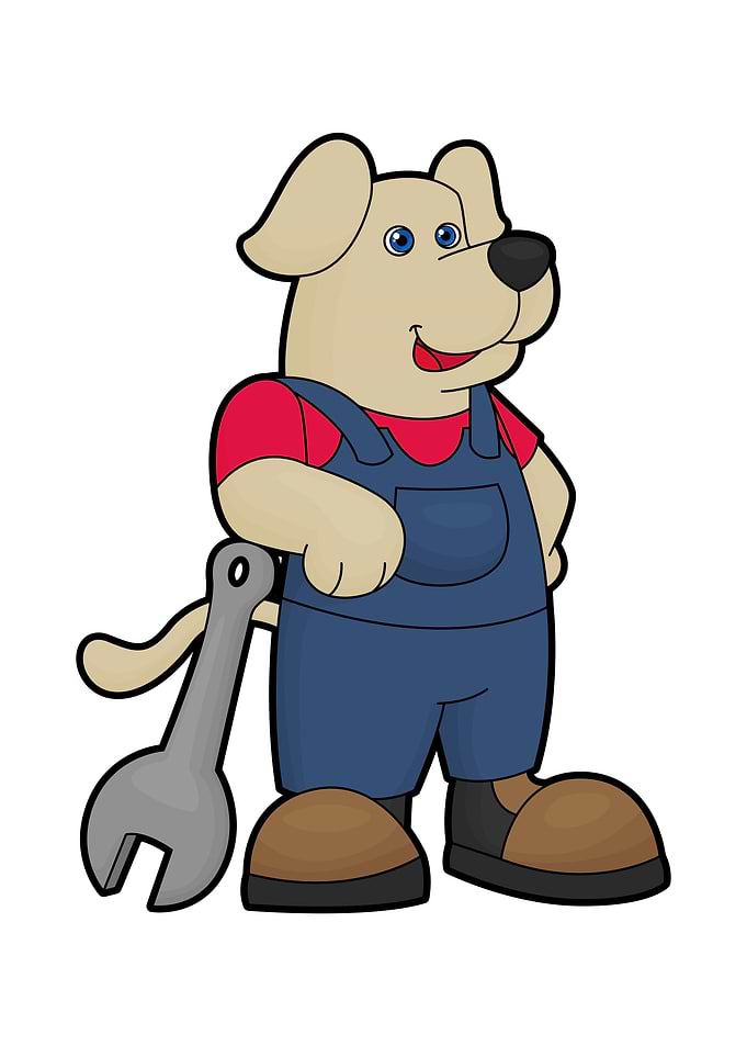 Dog Mechanic Wrench