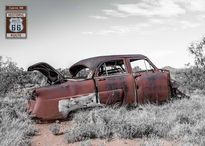 Rusting Relic Route 66