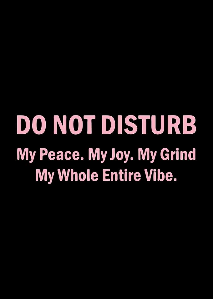 Do Not Disturb