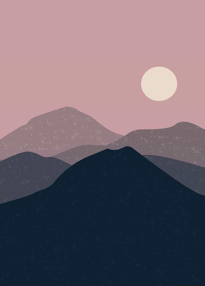 Mountain art design