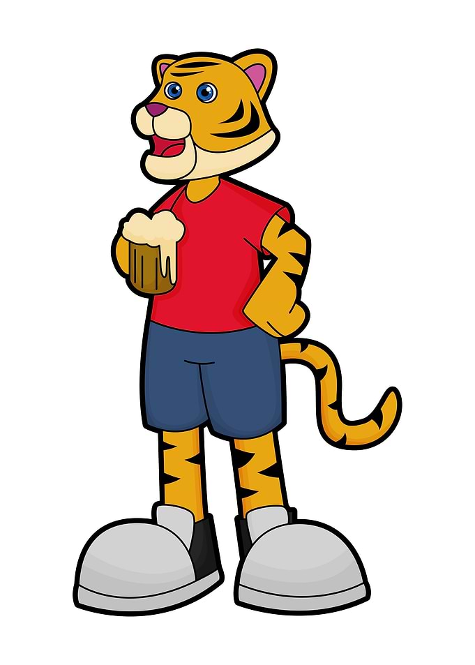 Tiger Beer Beer glass