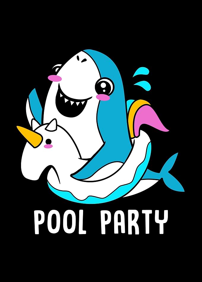 Pool Party Shark