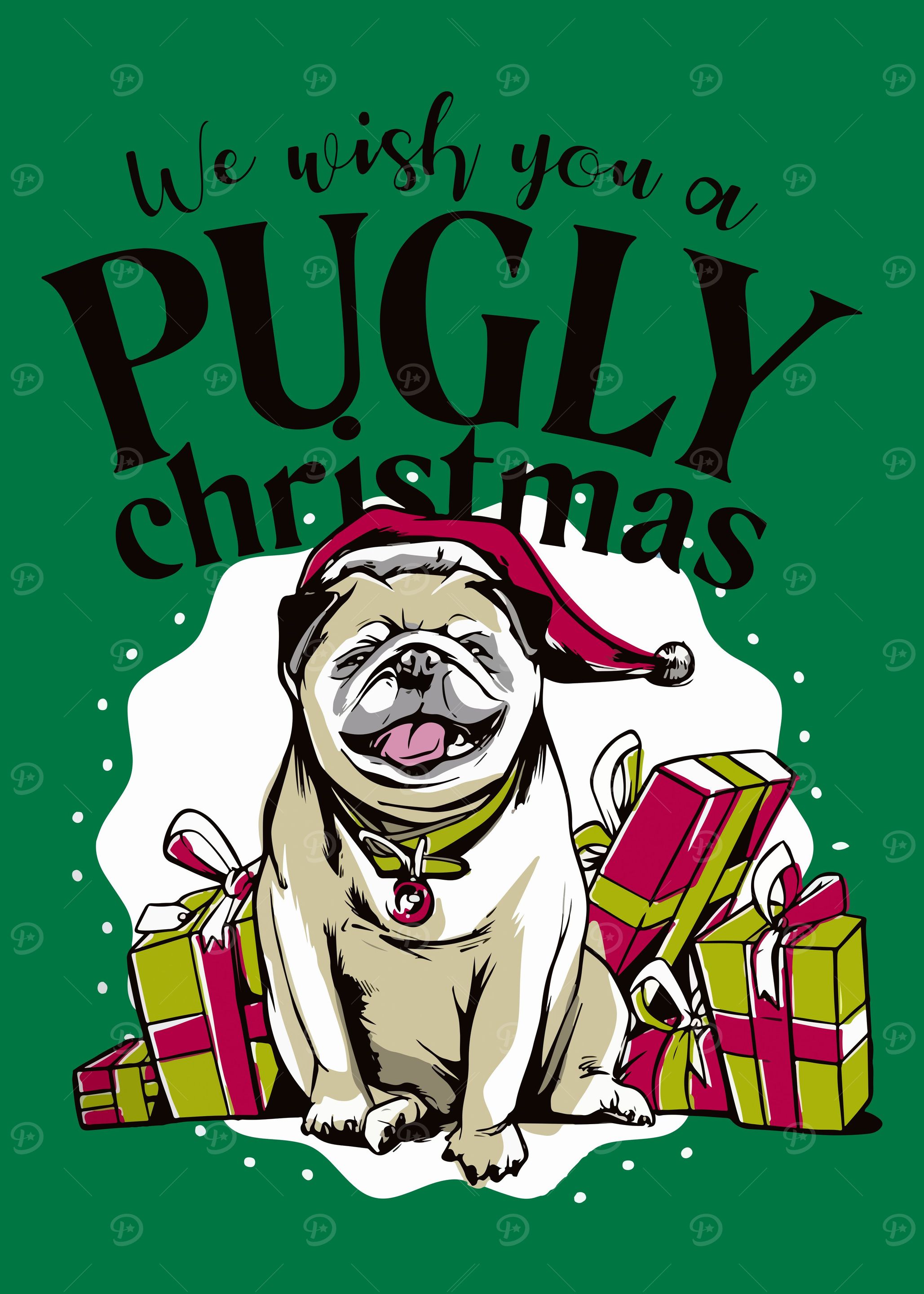 60 Pugly Xmas 60