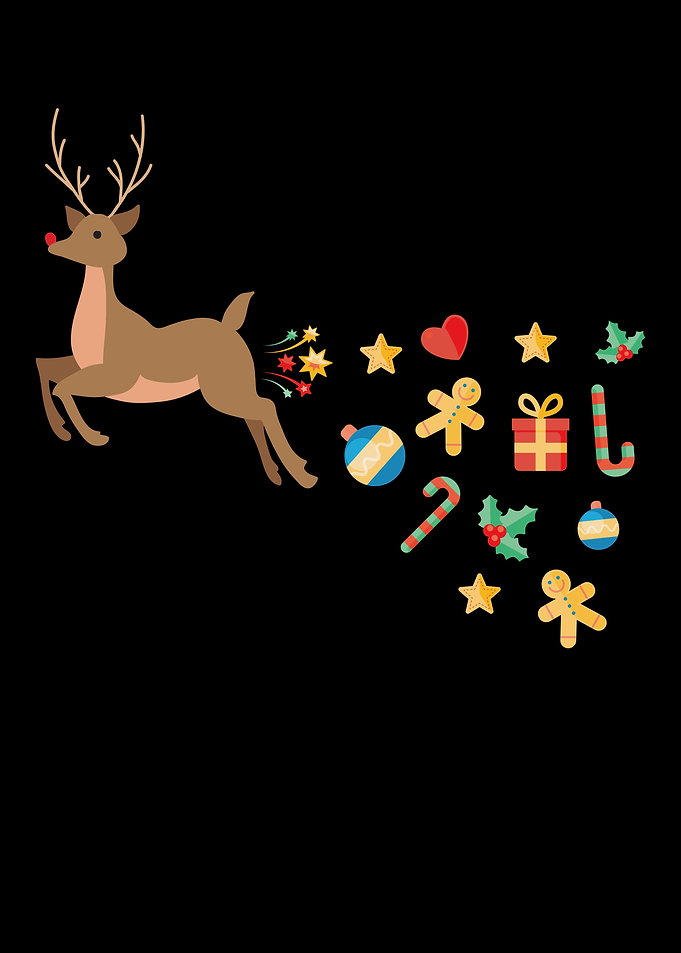 Reindeer Christmas Day