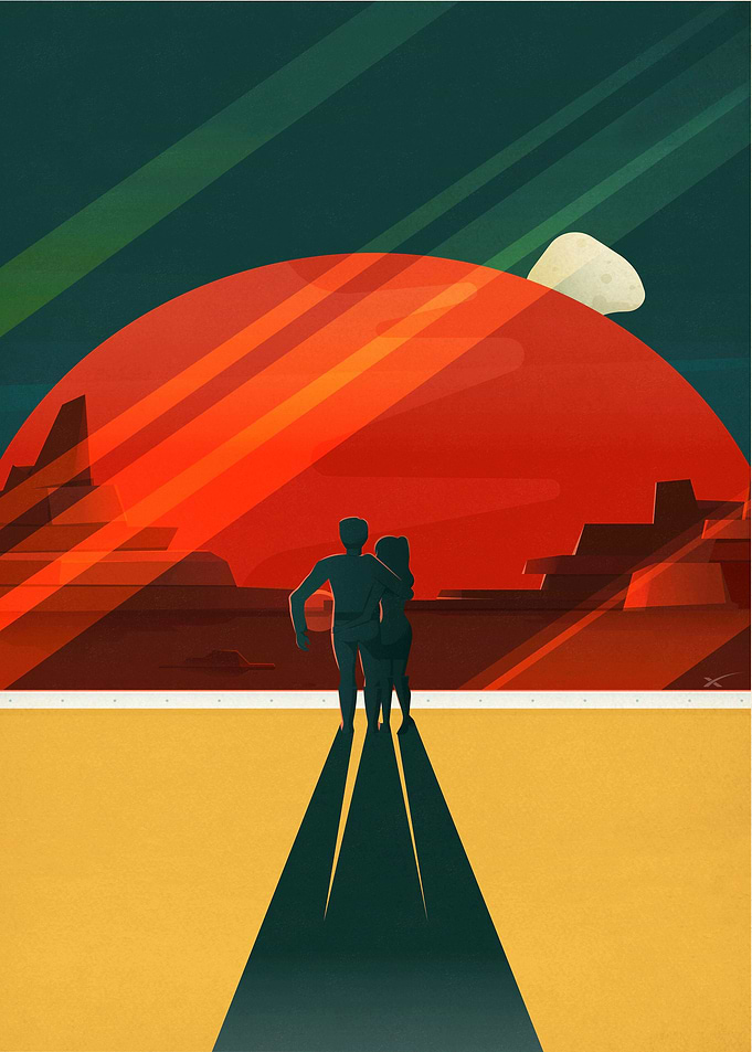 Sunset In A New Galaxy