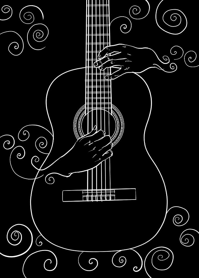 Classical Guitar Player
