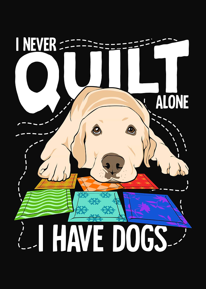 Quilting Dog Lover Design