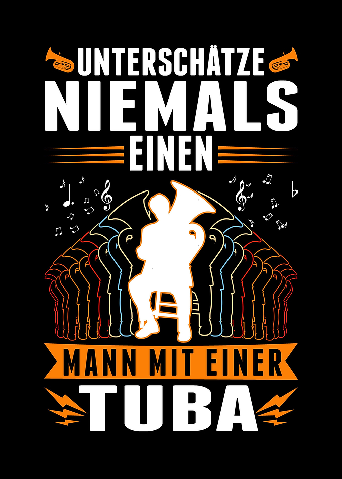 Tuba Mann Tubist Orchester